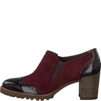 Tamaris-Hochfrontpumps-bordeaux